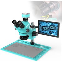 RF4 1080P 2K Camera 10-Inch HD Monitor Enlarge Synchronization Zoom Optical Trinocular Stereo Microscope RF7050TVD2-2KC2-S010