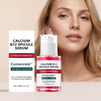 Calcium B12 Wrinkle Serum Nourishing Firming Glowing Fade Fine Lines Stabilizing Repairing Revitalizing Brightening Facial Serum