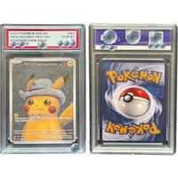 2023 POKEMON SVP EN PIKACHU/GREY FELT HAT POKEMON XVAN GOGH DIY Proxy PTCG Graded Collection Card Special Art Rare Card