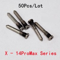 50pcs/Lot Back Cover Screw for iPhone X XS 11 12 13 14 Pro Max XR Bottom Dock Connector Five Star Pentalobe Screws Repair Tools