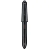 Jinhao 9019 Fountain Pen #8 EF/F/M Nib, Transparent Black Resin Big Size Office Writing Pen with Large Converter