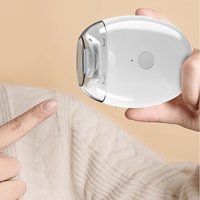 Portable Mini Electric Nail Clipper Polisher with Light Low Noise Baby Trimmer Manicure Tools for Baby Adult Nail Cutter 3 Speed
