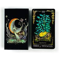 Exquisite Tarot Cards A 78 Deck Oracle English Visions Divination Edition Borad Playing Games ,Ideal For Divination, Meditation