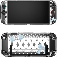 Nintendo Switch 2 Case Funda Cover Shell Dockable Protective Kawaii Lace Bow Soft TPU Switch 2 Accessories Controller Joy-Con