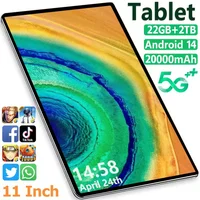 2026 New Original Pad 15 Pro Global Edition Tablet Android 14 22GB+2TB Snapdragon 870 Tablet 5G Dual SlM Card WIFI HD 4K Mi Tab