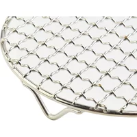 Round Cooling Baking Rack Stainless Steel Wire Grid Cooling Tray Cake Food Oven Kitchen Pizza Bread Barbecue Holder Shelf
