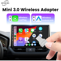 HEYINCAR Mini 3.0 Wireless CarPlay Android Auto Adapter USB Dongle lug Play Bluetooth 5.8 Wifi Auto Connect for Wire Car Carplay