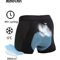 AliExpress jepozra Breathable Cycling Shorts Cycling Underwear High density sponge Shockproof Bicycle Underpant MTB Road Bike Underwear Man Shorts