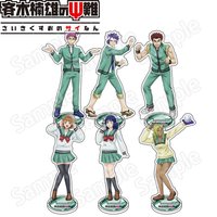 New Anime The Disastrous Life of Saiki K 15cm Acrylic Stand keychain Figure Saiki Kusuo Kaidou Shun Teruhashi Kokomi Cosplay Gif
