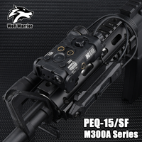 WADSN tactic L3-NGAL different color laser options red/green/blue equip with SF M300A flashlight AXON remote switch with air gun