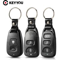 KEYYOU Replacement Car Remote Fob Control Key Shell Case For Hyundai For Kia IX25 Tucson Sonata Santa FE Carens