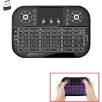A8 Mini Bluetooth-compatible Keyboard 2.4G Dual Mode Handheld Fingerboard Backlight Mouse Remote Control For Windows Android TV