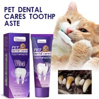 YEGBONG V34 Pet Toothpaste with Fresh Breath Formula Gentle Plaque Control Gum Care for Dogs and Cats Hypoallergenic Oral Care