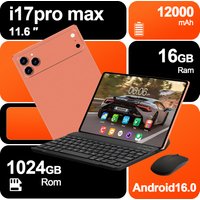IPad 17 Pro Max 11.6 Inch Global Edition Original Tablet 22GB 2TB MTK G99 Android16 4K HD 5G Dual SIM Video Call WIFI HD Tablet