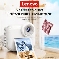 Lenovo Digital Children Camera For Mini Printer Portable Thermal Instant Print Photo Kids Camera 2.4inch HD Video Toy Gifts DY35