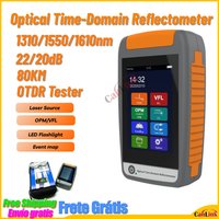 Mini OTDR 1310/1550nm 22/20dB Optical Mini PRO OTDR Micro Reflectometer Touch Screen VFL Green Light OPM