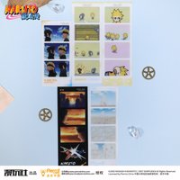 Naruto Shippuden Sasuke Hinata China Official Authorization Valley of the End Growth Group Photo Transparent Card