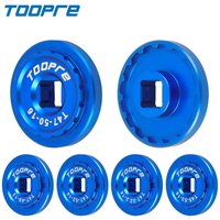 TOOPRE Aluminum Alloy BB Bottom Bracket Removal Sleeve Tool T45/T47 Bottom Bracket CNC Precision Anodized Blue Anti-Slip Teeth