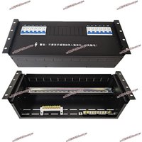19 Inch Cabinet for 2U3U4U Rack Mount Power Distribution Unit Box Module Box Air Switch Rack for Transportation