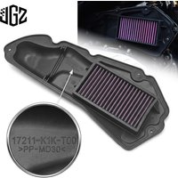 For HONDA ADV160 PCX160 Vario160 Motorcycle Air Filter Assy High Flow Air Filter Element Washable