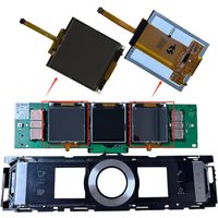 Originales LCD-Display mit Touchscreen-Digitalisierer für Bosch-Ofen-Kaffeemaschine CTL636EB1 HBG656ES6 HSG636XS6 – Ersatzteil zur Reparatur.