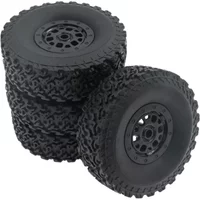MN D90 MN98 MN99s WPL C14 C24 C24-1 C34 C54 B14 B24 B16 B36 4pcs 70mm Tire Wheel Tyre RC Car Upgrade Parts