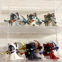 Hot Style Reaper Cat Twisted Egg Blind Box Toys Reaper Shaped Cat Action Figure Desktop Decoration Perfect Collection Gifts
