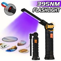 USB Rechargeable Handheld UV Light for Resin Curing Foldable Resin Curing Light DIY Crafting Supplies Gift, Christmas