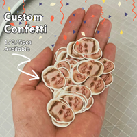 Custom Face Confetti - Personalized Cartoon Facial Confetti for Parties - for Weddings, Birthdays, Anniversaries, Housewarmings