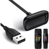 Charger For Fitbit Charge 5 / Charge 6 / Luxe Smart Watch USB Charging Cable Cord Dock Stand Accessories Fast Charger Cable