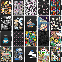 Cartoon Full Cover Flip IPad Case for Mini 6 Mini 7 / IPad 10 11 / Air 4 5 6 7 IPad Pro 2020 ~ 2025 Protective Back Cove