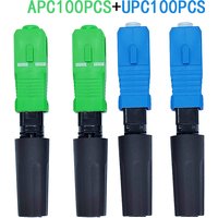 Fast Connector SC APC UPC Embedded Fiber Optic Connector Quick Connector Cold FTTH Single Mode Optic Fiber Quick Cold