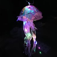 Glowing Jellyfish Lamp Flower Lamp Bedroom Night Light for Home Garden Party Festival Atmosphere Decoration Creative Gifts