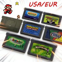 GBA Game Cartridge 32 Bit Video Game Console Card Series Super Advance Super Bros Kart