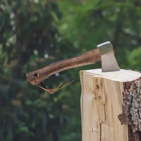 1pc Handlereplacement Wood Woodencamp Durable-Axe Handle Hatchet Camping Single Watlcutting Home Farm Garden Axe Hammer Tools