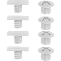 1Set Slide Screw Caps for Children Play Equipment Secure Fit Plastic Fixing Covers Universal Replacement for Outdoor Slide Rail