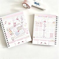 Sticker Book 32 Pages Seven Issues Cute Sticker Book Childish Fun Paradise Cute Korean Style Cut Sticker Book Collage Decoration