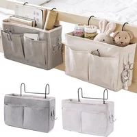 Portable Hanging Organizers Baby Care Essentials Crib Storage Cradle Baby Crib Organizer Diaper Bag Linen Baby Bed Accessories
