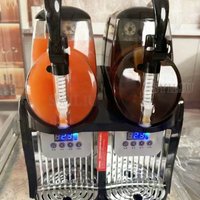 Electric Snow Melting Machine,Snow Mud Machine Commercial Smoothie Beverage Mechanism Slush Making Machine