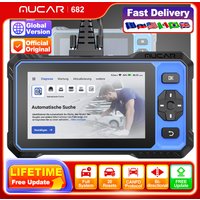 MUCAR 682 Auto OBD2 Scanner Lifetime Free Update Full System Clear Code Bidirectional Control 20 Reset CANFD Car Diagnostic Tool