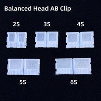 10pcs 2S 3S 4S 5S 6S LiPo Battery JST-XH Balanced Head Protection Balance Plug Savers AB Clip For RC Drone Battery Parts