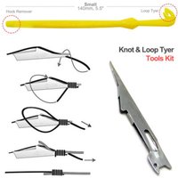 Stainless Steel & Plastic Quick Nail Knot Tying Tool & Loop Tyer Hook Tier for Fly Fishing Tackle Fast Hook Nail Knotter