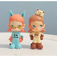 POPMART genuine Zsiga I'm a Cat figurine Hanging Card Blind box Cute and interesting toy surprise collection birthday gifts