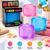In Stock Squishy Schylling Needoh Nice Cube Sensory Toy Fidget Squishies Needooh Needoh Anti-Stress Blocks Pressure Relief Toy!!