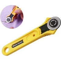 New 28mm/45mm Patchwork Roller Wheel Knife Cloth Cutting Leather Paper Fabric Craft Fabrics Rotary Cutter DIY Sewing