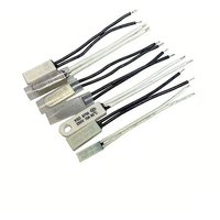 5PCS KSD9700 250V 2A 5A 10A 40-150 Degree Celsius Normally Closed Open Bimetal Disc Temperature Switch Temperature Fuse