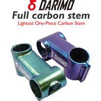 AliExpress NONE DARIMO IX2 Full Carbon Stem, Road/MTB Stem, Ultralight, Chameleon, Glossy, 31.8mm,-6°/-17°, 60mm-120mm, Bicycle Accessories