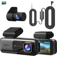BOTSLAB 4K Dash Cam Front and Rear 24/7 Parking Monitor ADAS IMX415 Sensor 5G WiFi GPS Free 64GB Card