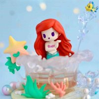 52TOYS Authentic Disney Princess Blind Box D-Baby Series Handmade Flower Swing Trendy Teacup Cute Sweetheart Collectible Toy