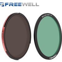 Freewell Threaded Hybrid ND/CPL & Glow Mist 1/4 Filter Set 67MM,77MM,82MM Camera Filters Videography & Photography Accessories
